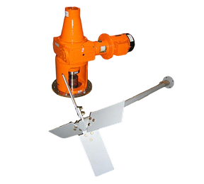Agitador de turbina para reactor